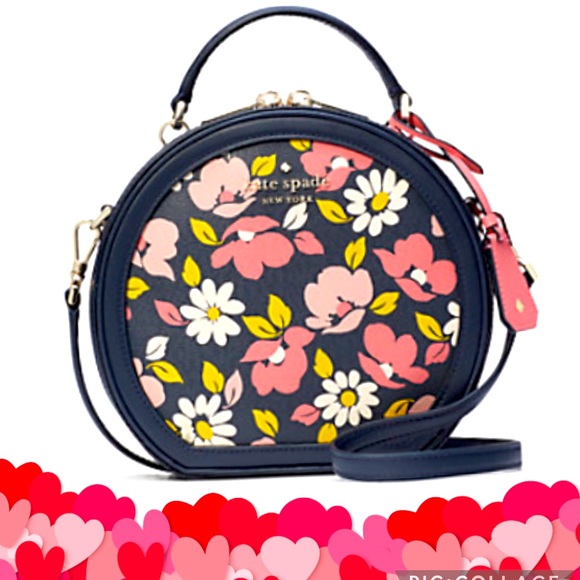 SOLD NWT Kate Spade Floral Traveler Canteen Crossbody Bag - Picture 9 of 9